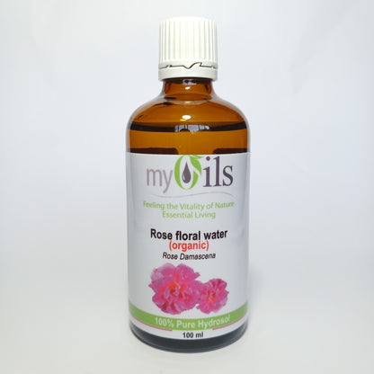 Rose Floral Water (Organic) Hydrosol - 100ml