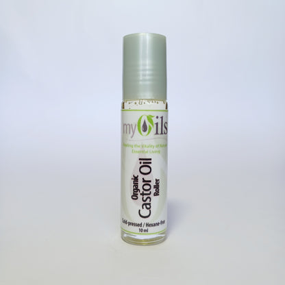 Castor (Organic) Hexane Free Roller Glass Bottle - 10ml