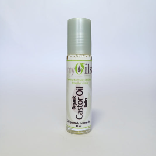 Castor (Organic) Hexane Free Roller Glass Bottle - 10ml