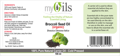 Broccoli Seed (Organic) Carrier Oil - 100ml