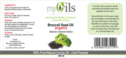 Broccoli Seed (Organic) Carrier Oil - 100ml