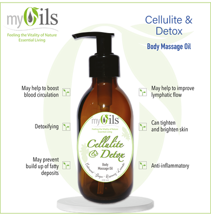 Cellulite and Detox Body Massage Oil - 200ml