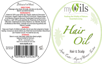 Hair Oil - Hair & Scalp - 200ml