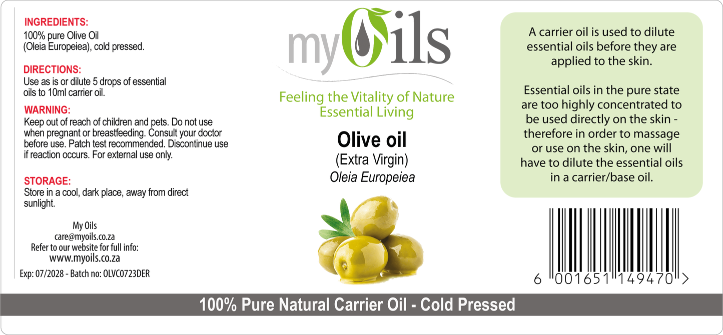 Olive Carrier Oil - 100ml