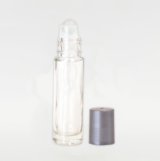 10ml Clear Glass Roller Bottle