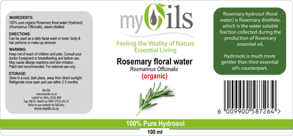 Rosemary (Organic) Hydrosol - 100ml